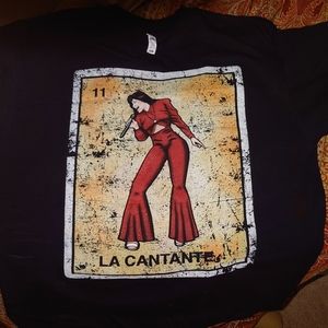 Selena Loteria style “La cantante” t shirt 🎶🇲🇽👚